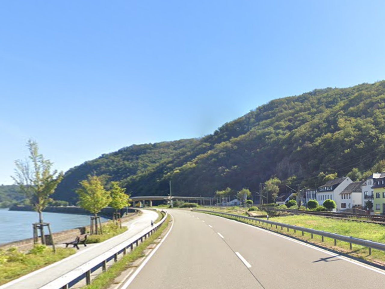 Vertragsfreie Waldfläche im Oberen Mittelrheintal