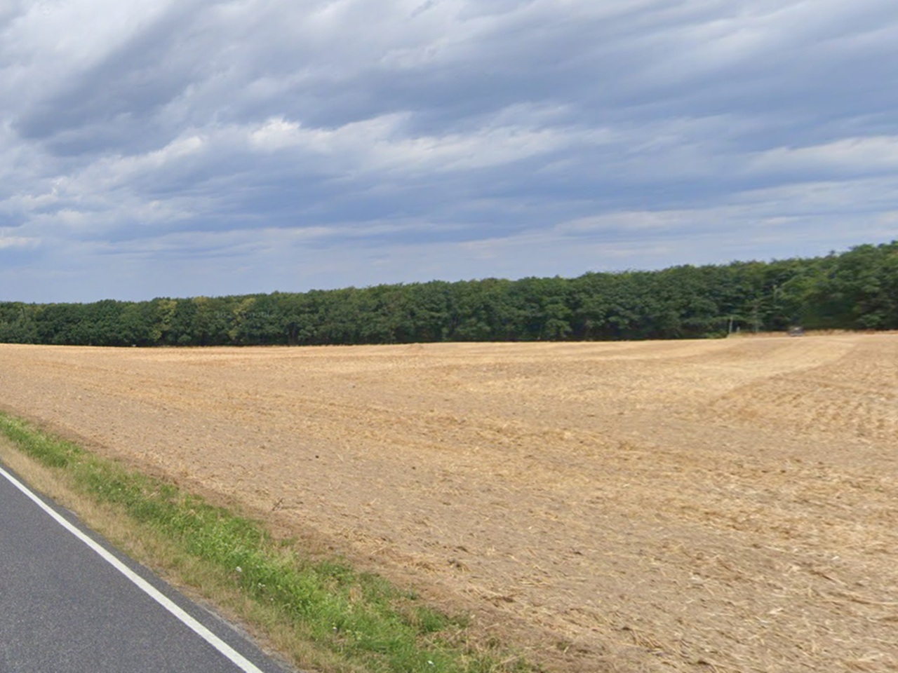 Vertragslos genutzter Landwirtschaftsstreifen am Taucherwald **etwa 33 km von Dresden entfernt**